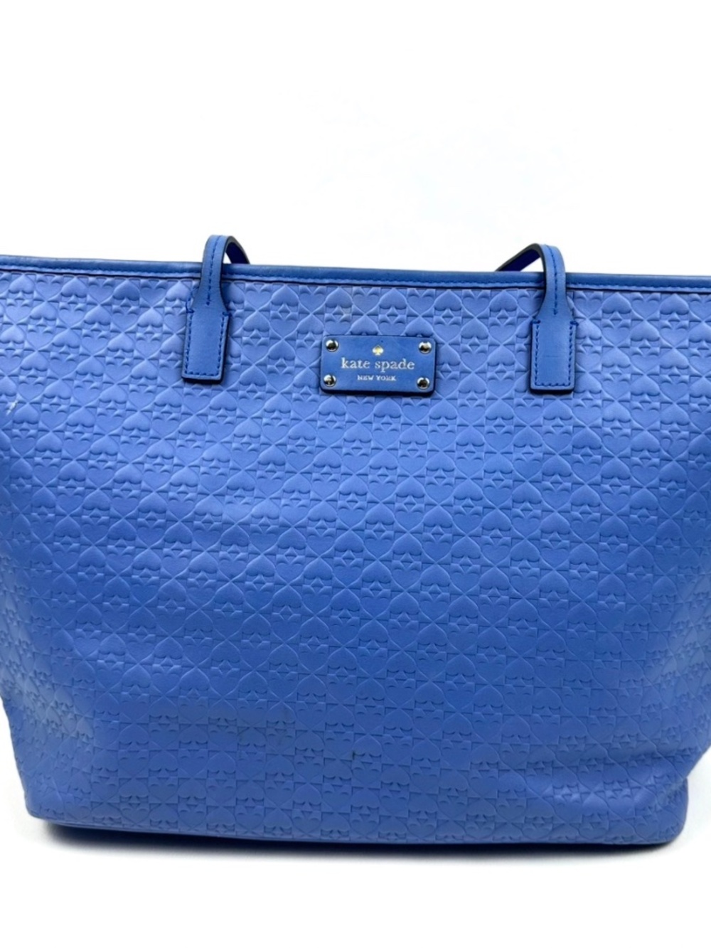 KATE SPADE NEW YORK BLUE TOTE BAG